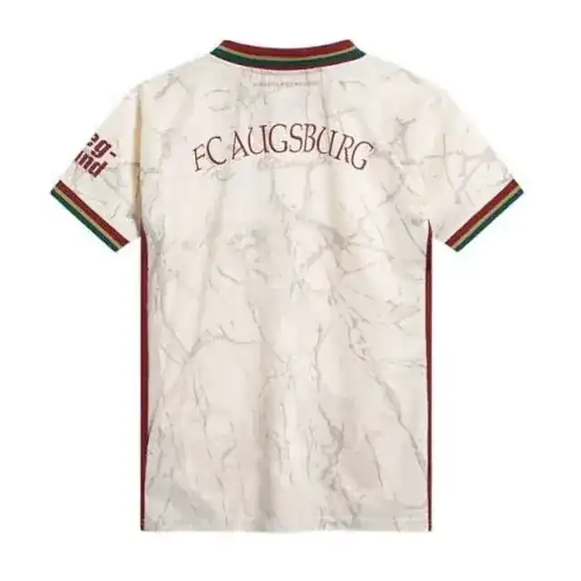 Camiseta Augsburg primera equipación 2026/27 (espalda)