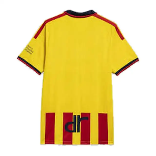 Camiseta Lecce primera equipación 2026/27 (espalda)