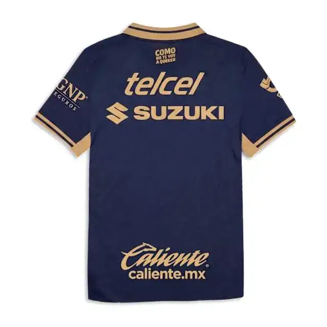Camiseta Pumas segunda equipación 2026/27 (espalda)