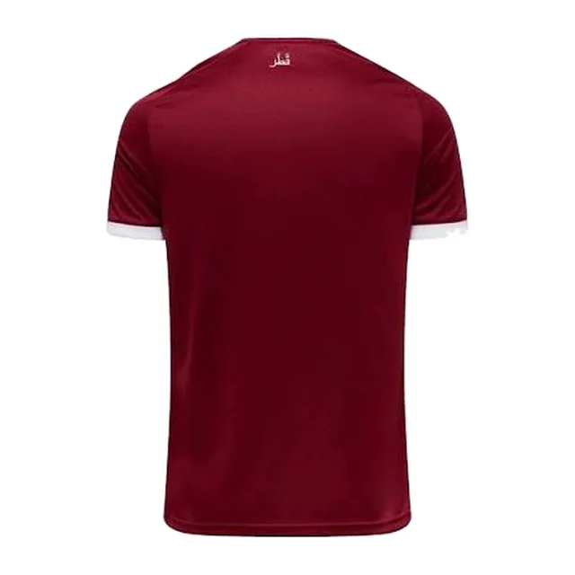 Camiseta Qatar local Mundial 2026 (espalda)