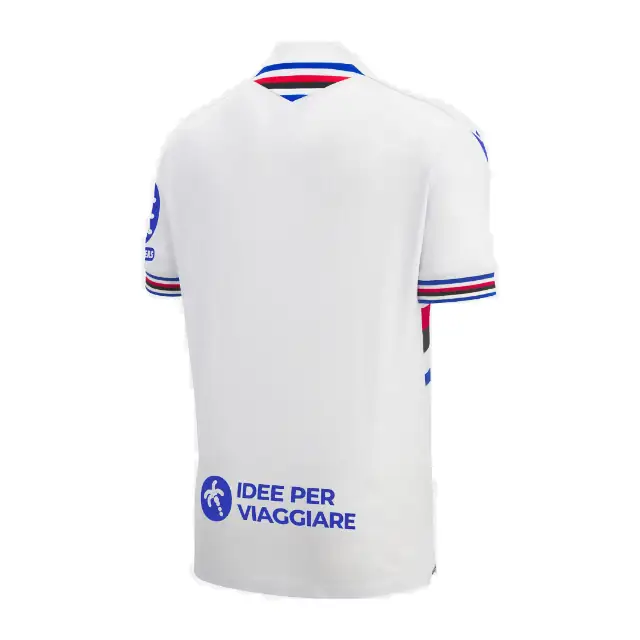 Camiseta Sampdoria segunda equipación 2026/27 (espalda)