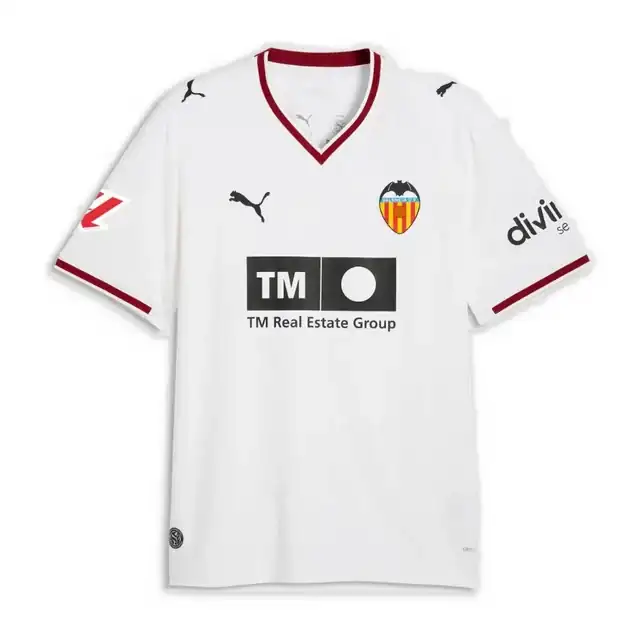 Camiseta Valencia primera equipación 2026/27